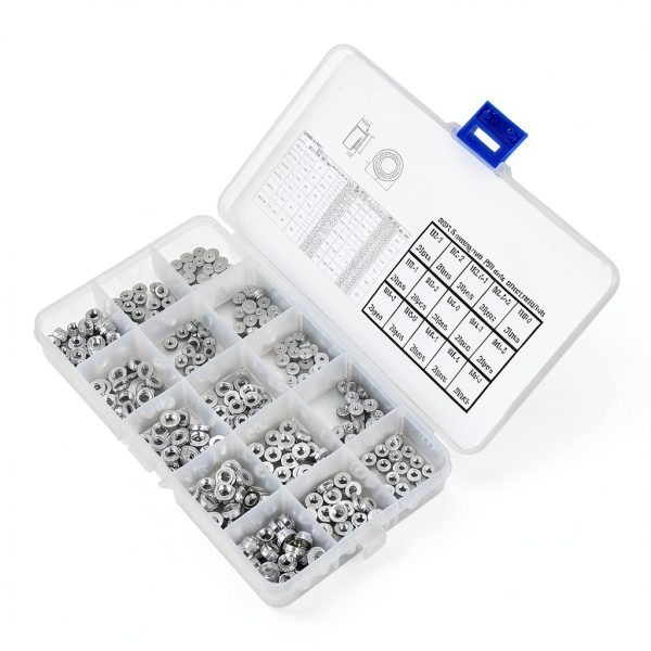 Dioche Self Clinching Nuts Metal Assortment Kit 300pcs-0