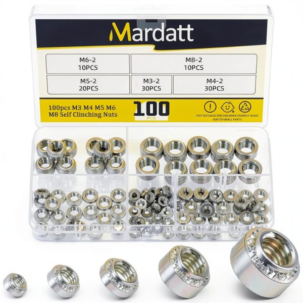 Mardatt Self Clinching Nuts Stainless Steel Industrial-0