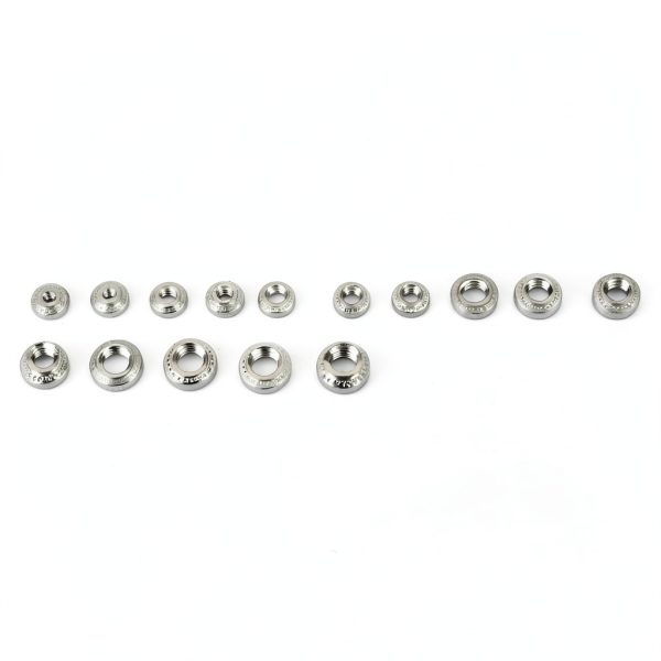 Dioche Self Clinching Nuts Metal Assortment Kit 300pcs-7