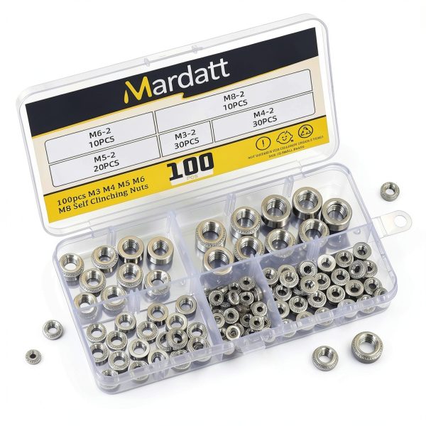 Mardatt Self Clinching Nuts Stainless Steel Industrial-4