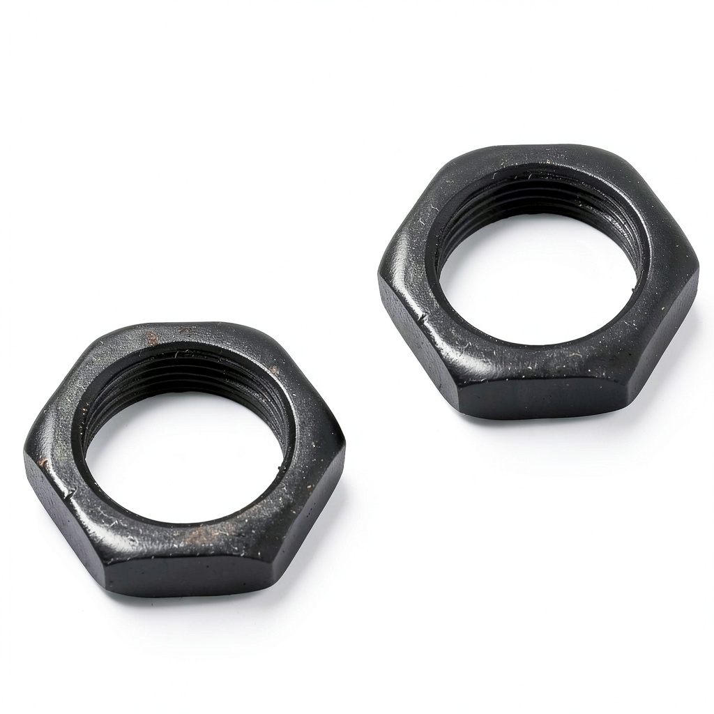 Abbyisd clutch nut installed on a motorized bicycle engine