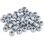 Uxcell Self Clinching Nuts Carbon Steel Zinc Plated 1 4 20-0