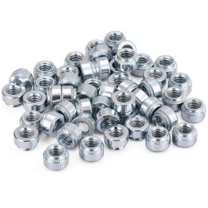 Uxcell Self Clinching Nuts Carbon Steel Zinc Plated 1 4 20-0