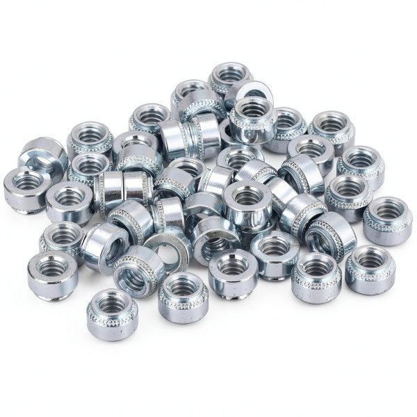Uxcell Self Clinching Nuts Carbon Steel Zinc Plated 1 4 20-0