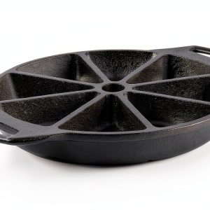 Lodge Cast Iron 8 Cup Wedge Pan-0