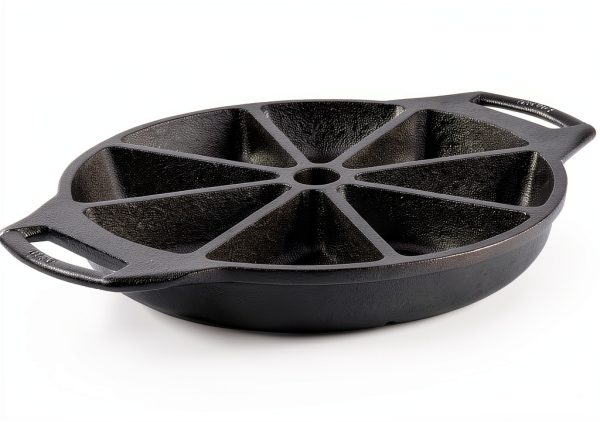 Lodge Cast Iron 8 Cup Wedge Pan-0