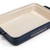 Ceramic Casserole Dish Laila and Lainey Blue-1