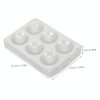 Ceramic Plate VILLFUL 2pcs Spot Plate Porcelain Design-2
