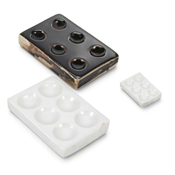 Ceramic Plate VILLFUL 2pcs Spot Plate Porcelain Design-1