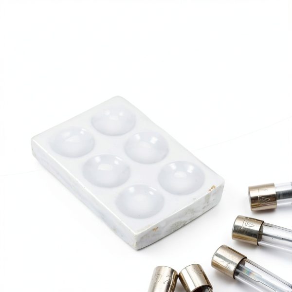 Ceramic Plate VILLFUL 2pcs Spot Plate Porcelain Design-8