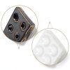 Ceramic Plate VILLFUL 2pcs Spot Plate Porcelain Design-3