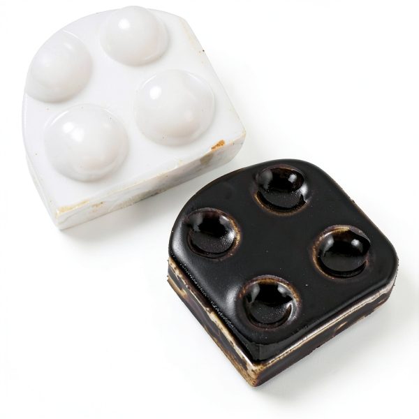 Ceramic Plate VILLFUL 2pcs Spot Plate Porcelain Design-5