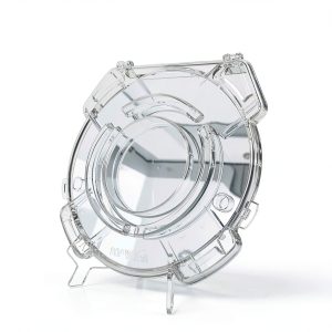 12" Silicon Wafer Box - 12 inch Single Wafer Carrier & Holder silcon wafer cassettle with display holder,1 Pack-0