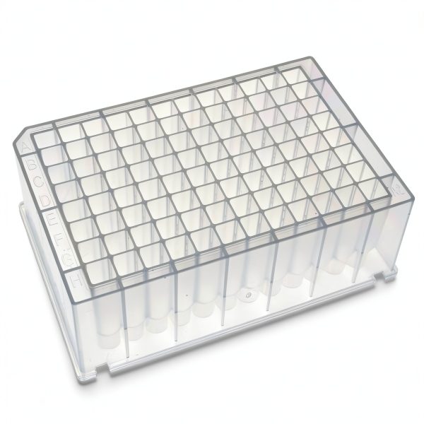 Deep Well Plate 96 V-Bottom Storage Microplates Ucallm 50pcs-0