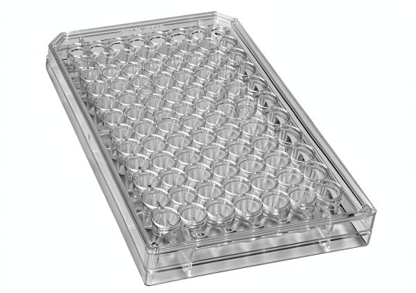 Caplugs Evergreen 96-Well Sterile Round Bottom Plate with Lid 100 Pack-0