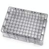 MUHWA 96 Wells Deep Well Plate 1.2ml Storage Round Bottom Pack of 5-0
