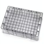 MUHWA 96 Wells Deep Well Plate 1.2ml Storage Round Bottom Pack of 5-0