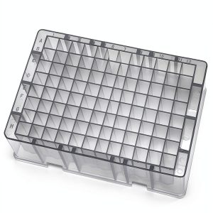 MUHWA 96 Wells Deep Well Plate 1.2ml Storage Round Bottom Pack of 5-0