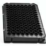 Caplugs Evergreen 96-Well Plate 290-8195-Z1F Polystyrene Flat Bottom-0