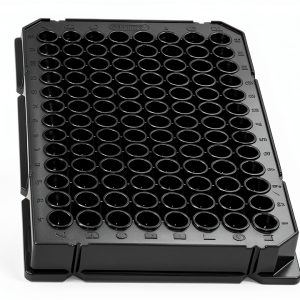 Caplugs Evergreen 96-Well Plate 290-8195-Z1F Polystyrene Flat Bottom-0