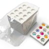 EISCO 10PK Spot Plates 12-Well Polyethylene Hard Plastic CH0542C-1