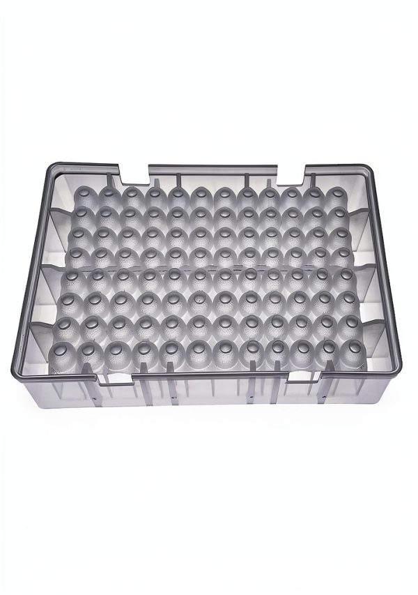 MUHWA 96 Wells Deep Well Plate 1.2ml Storage Round Bottom Pack of 5-2