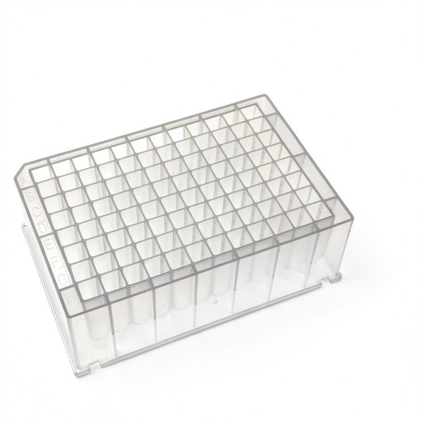Deep Well Plate 96 V-Bottom Storage Microplates Ucallm 50pcs-1