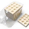 EISCO 10PK Spot Plates 12-Well Polyethylene Hard Plastic CH0542C-0