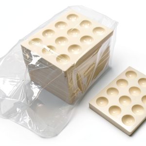 EISCO 10PK Spot Plates 12-Well Polyethylene Hard Plastic CH0542C-0